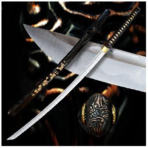 Kawashima-Dekorativni-mec-katana-Flowers-AISI-1045-kvetinovy-motiv