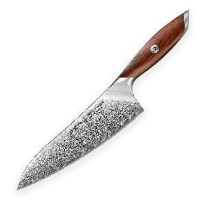 Kuchynsky-nuz-Chef-Gyuto-210-mm-Dellinger-Rose-Wood-Damascus�