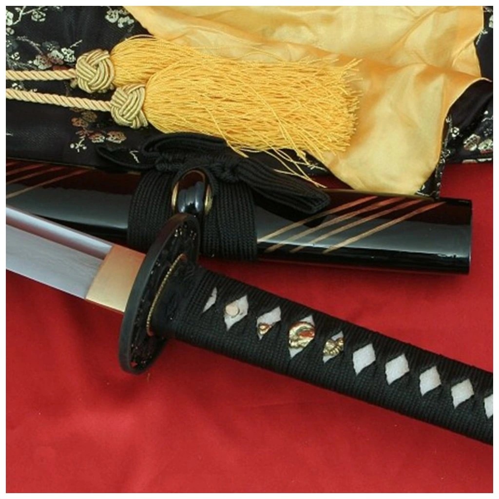foto Kawashima Dekorativn� me� katana Tatsuta, p�ekl�dan� ocel AISI 1045