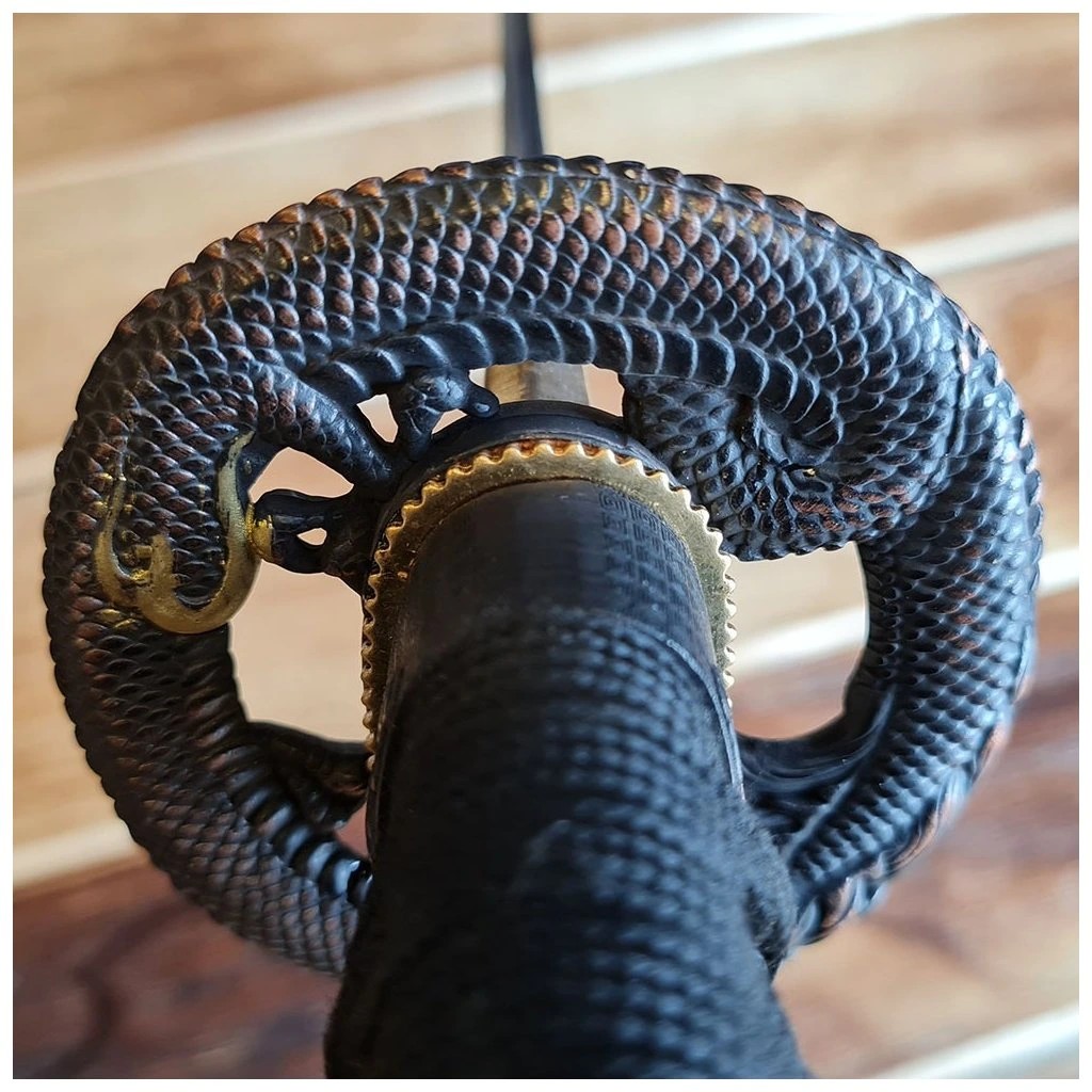 foto Kawashima �emesln� replika me�e katana Sunekuai, ocel AISI 1045