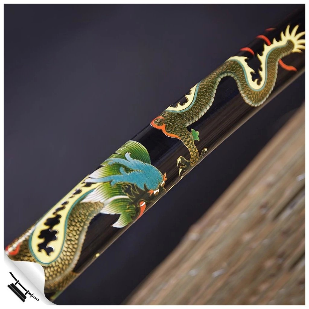 foto Kawashima �emesln� replika me�e katana Gorudo, ocel AISI 1065