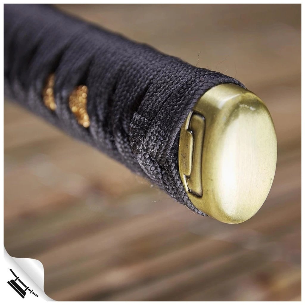 foto Kawashima �emesln� replika me�e katana Akunohana, motiv louky, AISI 1045