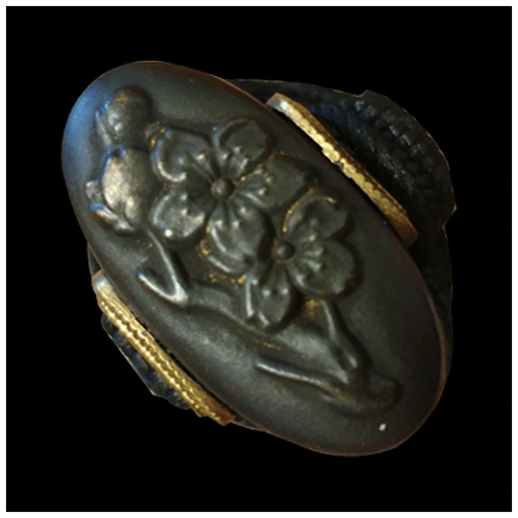 foto Kawashima Dekorativn� replika tanto Flowers, p�ekl�dan� ocel AISI 1045