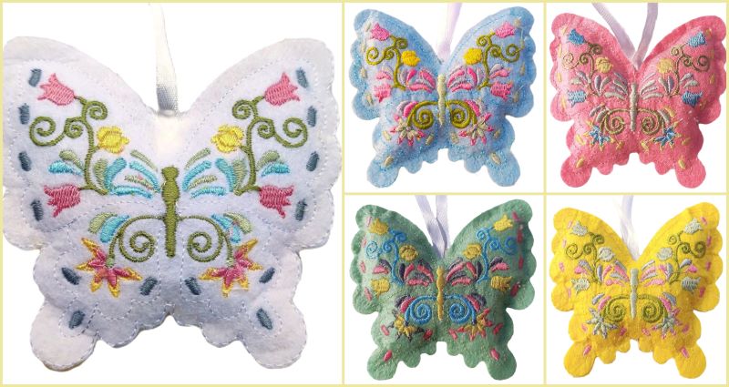 foto Vy��van� dekorace - sv�tle zelen� mot�l