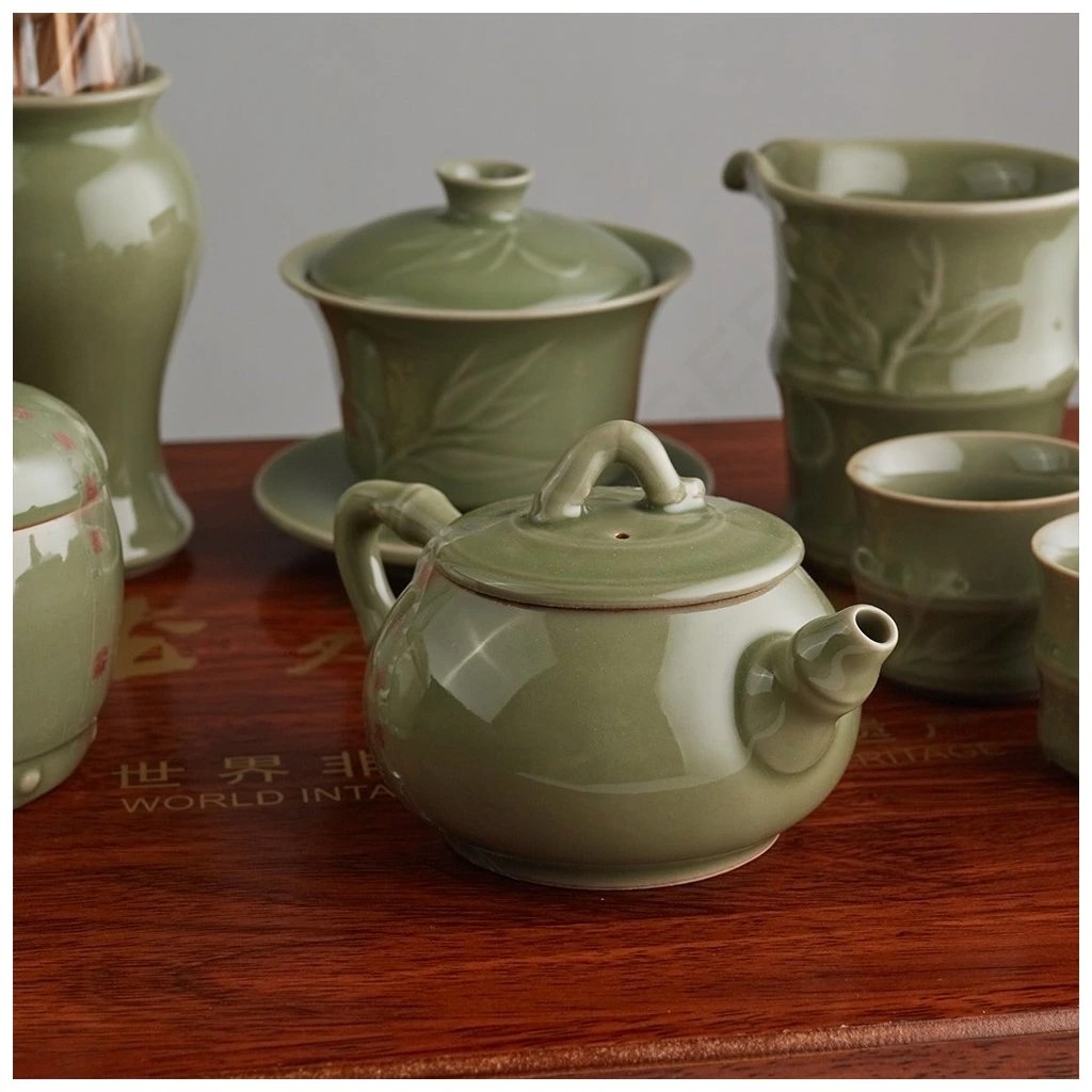 foto �ajov� souprava Longquan Celadon - Bamboo Extra