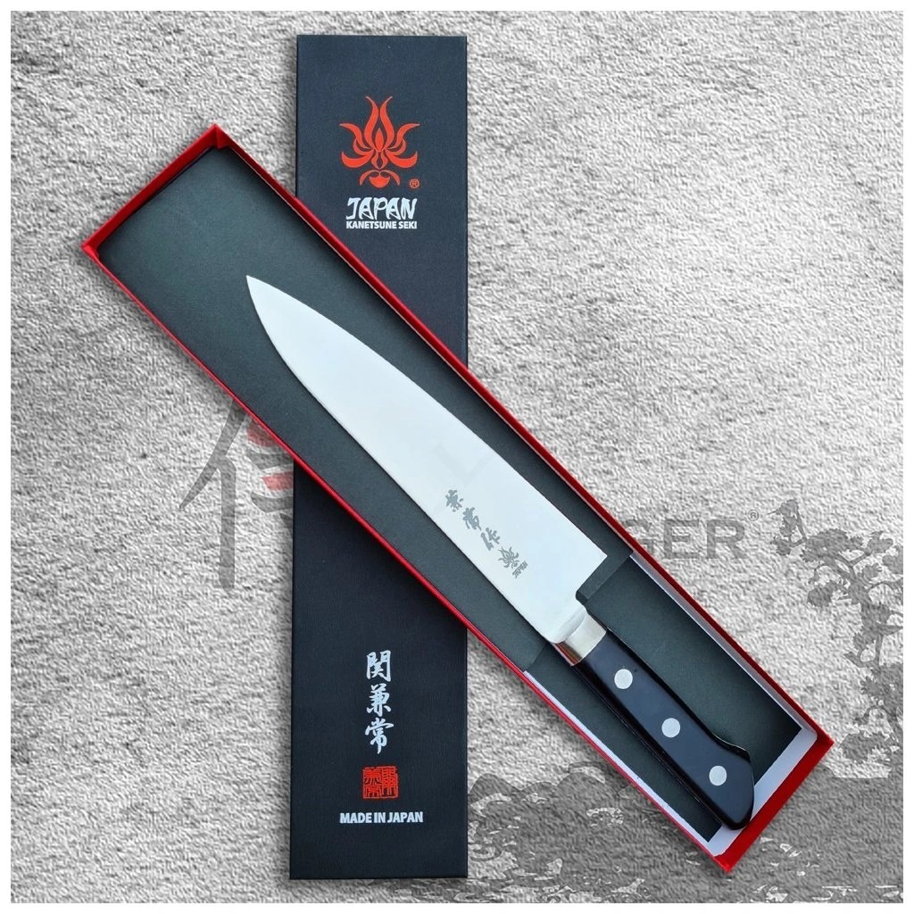 foto Japonsk� n�� Gyuto 240mm Kanetsune AUS-10 PRO Series