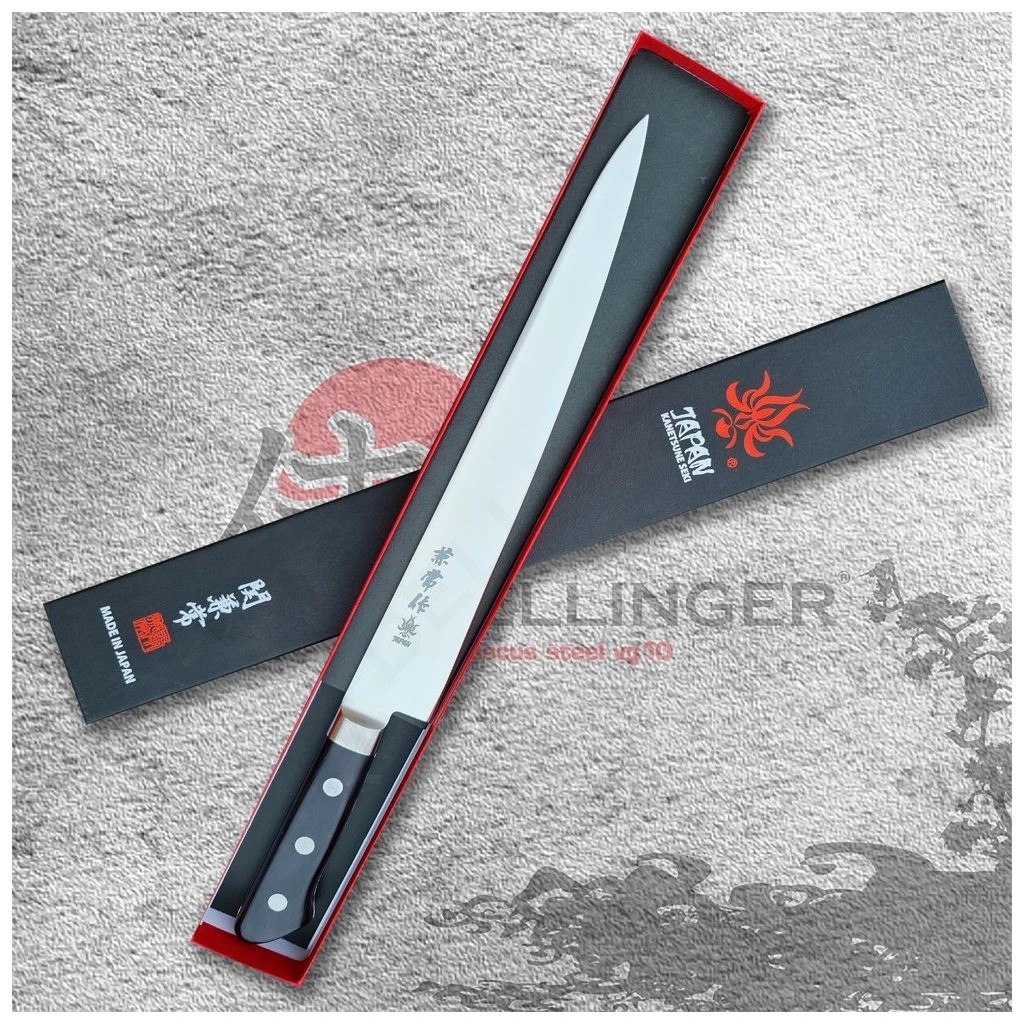 foto Japonsk� n�� Sujihiki 270mm Kanetsune AUS-10 PRO Series