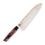 Kuchy�sk� n�� Chef/Gyuto 210 mm Dellinger� Resin Mash Gold Damascus