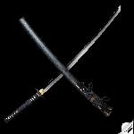 Kawashima Funk�n� replika me�e katana Raion, skl�dan� ocel AISI 1075