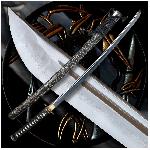 Kawashima Katana Shikai pro n�cvik tameshigiri, p�ekl�dan� ocel AISI 1075
