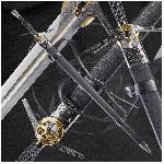 Kawashima Sb�ratelsk� replika me�e Geralta z Rivie (Zakl�na�) � neost�en� proveden�, ocel AISI 1095