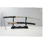 Japan Swords Full tang tactical wakizashi - Clay tempered L6 steel, Japanese sword