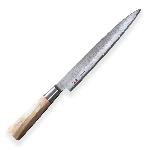 Japonsk� n�� Sashimi 210 mm Suncraft Senzo Twisted Octagon Damascus